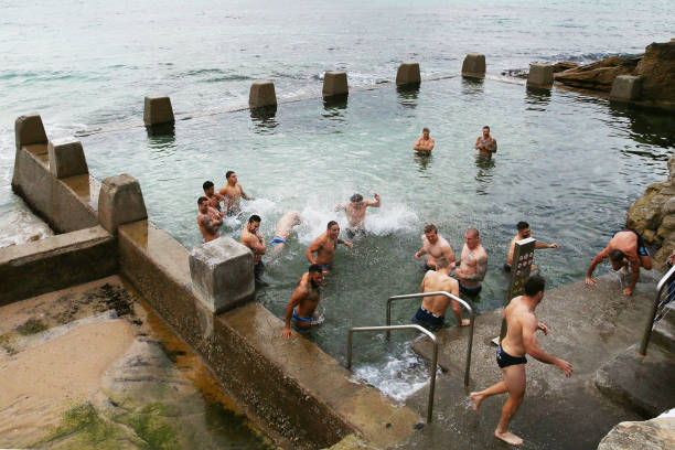 用简笔画快速绘制游泳示意图的技巧